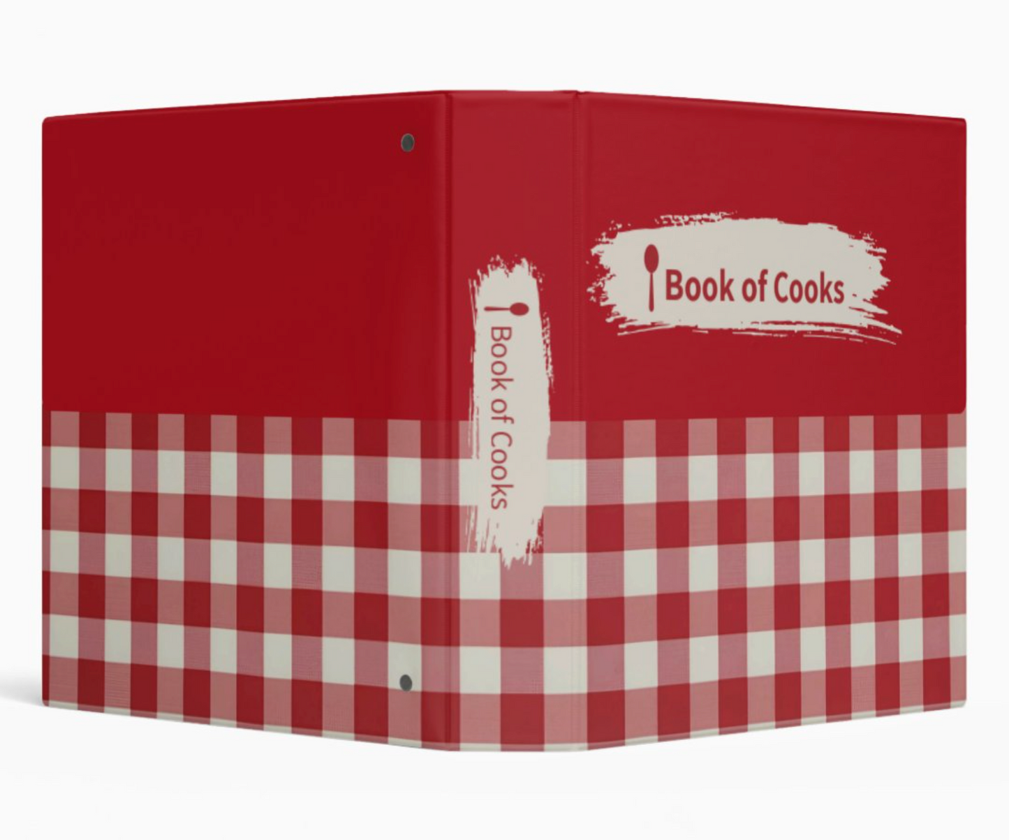 Classic Plaid Recipe Binder