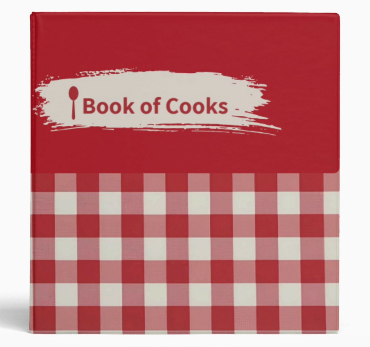 Classic Plaid Recipe Binder